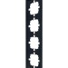Рамка 4-м ZIMA горизонт. черн. бархат LEZARD 704-4200-149