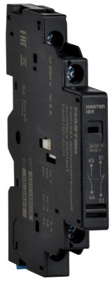 Контакт дополнительный 1НО+1НЗ ДК32-11 IEK DMS11D-AU11 Контакт дополнительный 1НО+1НЗ ДК32-11 IEK DMS11D-AU11