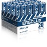 Элемент питания алкалиновый AAA/LR03 1.5В Alkaline BP-20 ПРОМО (уп.20шт) Ergolux 14674