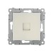 Розетка компьютерная 1-м СП Pixel RJ45 кат.5E механизм беж. TOKOV ELECTRIC TKE-PX-RC1-C02