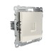 Розетка компьютерная 1-м СП Pixel RJ45 кат.5E механизм беж. TOKOV ELECTRIC TKE-PX-RC1-C02