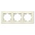 Рамка 3-м Афина универс. сл. кость (ivory) Universal A0045-I
