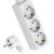 Удлинитель 3х5м с заземл. 16А IP20 ПВС 3х1.5 КОСМОС YKsm5m-3g-Z(K)