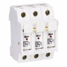 Держатель предохранительного типа C10 ДП102-С10-3Р DEKraft 21385DEK