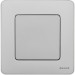 Переключатель 1-кл. Inspiria 10А IP20 250В 10AX механизм алюм. IEK 673652