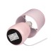 Светильник настольный JH2-02-pk E14 IP20 130х130х255мм керамика; ткань; PVC-пластик роз. JazzWay 5062337