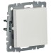 Выключатель проходной 1-кл. СП BRITE ВС10-1-6-БрБ 10А механизм бел. IEK BR-V12-0-10-K01