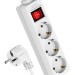 Удлинитель 3х5м с заземл. 16А IP20 ПВС 3х1.5 с выключателем КОСМОС YKsm5m-3g-Z-V(K)