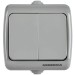 Выключатель 2-кл 1п ОП AQUATIC ВС-20-2-0-А 10А IP54 GENERICA EVA20-K03-10-54