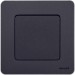 Переключатель 1-кл. Inspiria 10А IP20 250В 10AX механизм антрацит IEK 673653