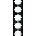 Рамка 5-м ZIMA горизонт. черн. бархат LEZARD 704-4200-150
