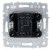 Выключатель проходной 1-кл. СП BRITE ВС10-1-6-БрКр 10А механизм беж. IEK BR-V12-0-10-K10