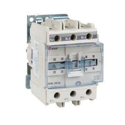 Контактор КМЭ 80А кат. 220В AC 1НО+1НЗ EKF ctr-s-80-220 Контактор КМЭ 80А кат. 220В AC 1НО+1НЗ EKF ctr-s-80-220