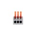 Клемма монтажная СМК PTC-3P 4233 BL/3 450В 32А 0.08-2.5(4.0)кв.мм JazzWay 5073708