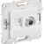 Розетка двойная TV+RJ45 кат.5E SKANDY SK-A14W арктич. бел. IEK SK-AK20-1-K01