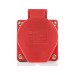 Розетка наружн. уст. 32А 380В 3P+РЕ+N IP44 (125) EKF ps-125-32-380