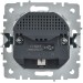 Розетка BRITE РЮш10-1-БрАБ 16А с USB A+A 2.1А с заземл. защ. шторки механизм арктич. бел. IEK BR-R14-16-U21-D21-K91