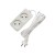 Удлинитель 2х3м без заземл. 10А IP20 2.2кВт ПВС Союз 481S-1203