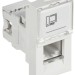 Розетка компьютерная 1-м 1мод. RJ45 кат.5E UTP механизм PRIMER IEK CKK-40D-RI1-K01