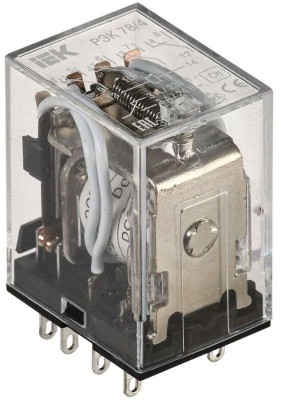 Реле РЭК 78-4 3А 24В DC IEK RRP20-4-03-024D Реле РЭК 78-4 3А 24В DC IEK RRP20-4-03-024D