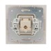 Розетка компьютерная 1-м СП Mira RJ45 бел./бел. LEZARD 701-0202-139