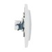 Розетка компьютерная 1-м СП Минск RJ45 бел. Basic EKF ERK01-035-10