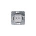 Выключатель 3-кл. СП Glossa 10А IP20 (сх. 3) 10AX механизм платина SE GSL001231