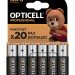 Элемент питания алкалиновый AA/LR6 (блист. 6шт) Professional Opticell 5052003
