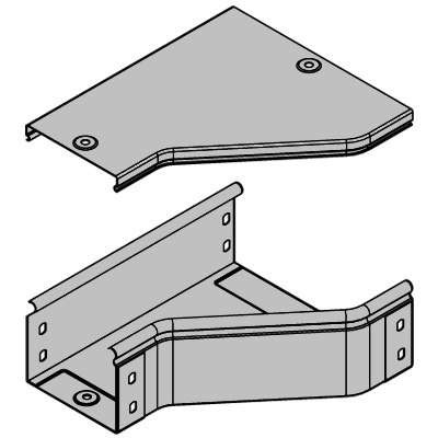 Переходник для лотка RRS левосторонний 500/300 H50 DKC 36364 Переходник для лотка RRS левосторонний 500/300 H50 DKC 36364