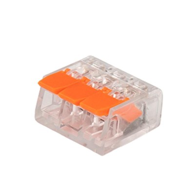 Клемма монтажная рычажного соединения PTC-3P 221-413 450В 32А 0.14-4.0кв.мм JazzWay 5050914