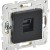 Розетка компьютерная RJ45 кат.5E SKANDY SK-K01Bl черн. IEK SK-K10-1-K02