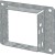 Фланец соединительный 80х100 IEK CLP1CF-080-100