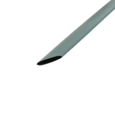 Трубка термоусадочная ТУТ нг 20.0/10.0 зел. 1м REXANT 22-0003