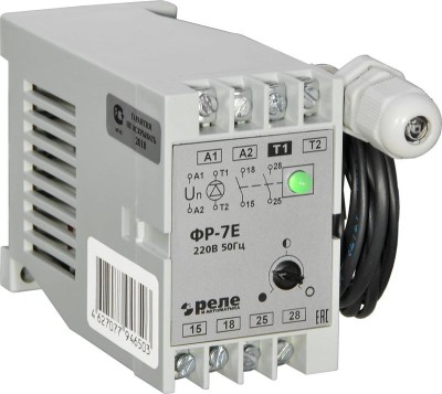 Фотореле ФР-7Е 5А 2з УХЛ4 220В 50Гц с датчиком кабель 1.5м Реле и Автоматика A8222-77946503 Фотореле ФР-7Е 5А 2з УХЛ4 220В 50Гц с датчиком кабель 1.5м Реле и Автоматика A8222-77946503