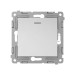 Выключатель 1-кл. СП Pixel 10А IP20 с индикатором механизм алюм. TOKOV ELECTRIC TKE-PX-V1I-C03