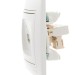 Розетка компьютерная + телефонная 2-м СП Mira RJ45 + RJ11 бел./бел. LEZARD 701-0202-143