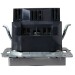 Розетка BRITE РЮш10-2-БрА 16А с USB A+A 3.1А с заземл. защ. шторки механизм алюм. IEK BR-R14-16-U21-D31-K47