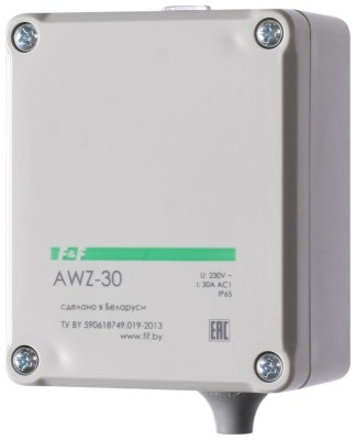 Фотореле AWZ-30 30А 13 IP65 встроенный фотодатчик монтаж на поверх. F&F EA01.001.004 Фотореле AWZ-30 30А 13 IP65 встроенный фотодатчик монтаж на поверх. F&F EA01.001.004