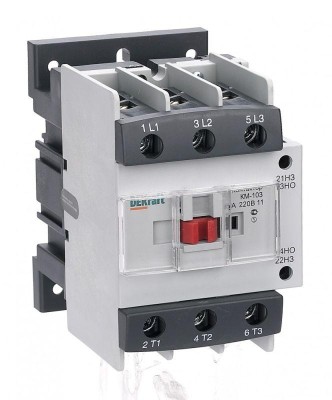 Контактор КМ-103 95А кат. 380В AC 1НО+1НЗ AC-3 DEKraft 22149DEK Контактор КМ-103 95А кат. 380В AC 1НО+1НЗ AC-3 DEKraft 22149DEK