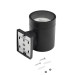 Светильник PWL 11590 GX53-1 BL 230В IP65 под лампу GX53 архитектурный JazzWay 5065109