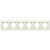Рамка 6-м Афина универс. сл. кость (ivory) Universal A1043-I