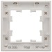 Рамка 1-м BRITE РУ-1-Бр бел. рифленый IEK BR-M12-51-K01