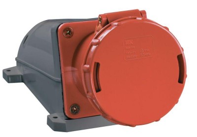 Розетка ОП 63А 380В 3P+PE+N ССИ-135 IP54 IEK PSR12-063-5 Розетка ОП 63А 380В 3P+PE+N ССИ-135 IP54 IEK PSR12-063-5
