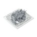 Розетка 1-м СП Минск 10А IP20 без заземл. защ. шторки бел. Basic EKF ERR10-022-100