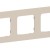 Рамка 5-м СП FLITE РУ-5-К-ФлЛ льняной IEK FI-M52-32-20-K88