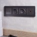 Розетка BRITE USB A+A 3.1А РЮ10-1-БрС механизм сталь IEK BR-U21-D31-K46