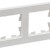 Рамка 2-м BRITE РУ-2-Бр бел. рифленый IEK BR-M22-51-K01