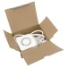 Удлинитель "Куб" 2х1.3м 2USB 2.4А+Type C + Ночник 1кв.мм EKF UBA-CUB-2-TC