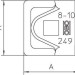 Соединитель для быстр. монтажа Rd8-10 249 8-10 ST-OT FT OBO 5311503