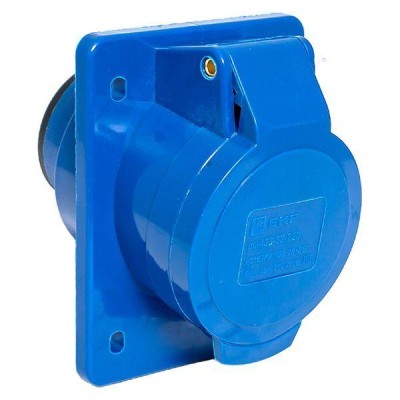 Розетка скрыт. уст. 32А 220В 2P+E IP44 (423) EKF ps-423-32-220 Розетка скрыт. уст. 32А 220В 2P+E IP44 (423) EKF ps-423-32-220
